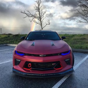 Chevrolet Camaro Headlight DRL Upgrade Kit - ORACLE Lighting - ColorSHIFT - RGB+W - `16-`18